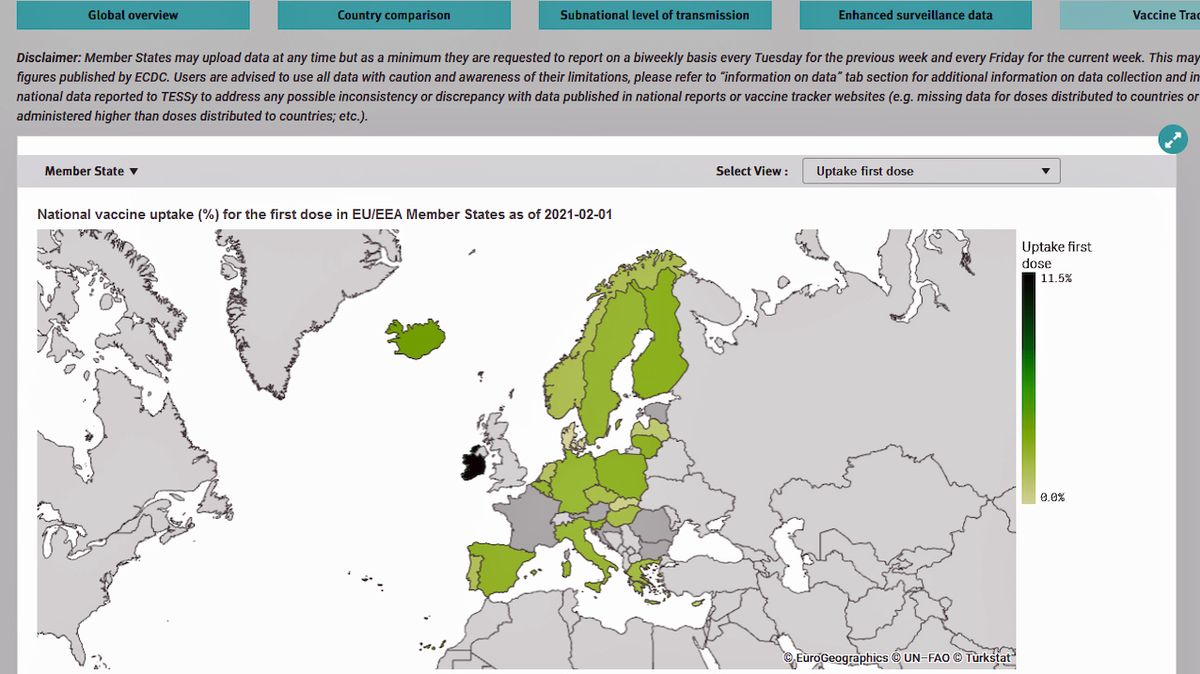 Evropská agentura spustila web pro sledování vývoje očkování